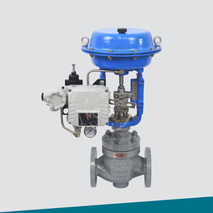 氣動薄膜單座調（diào）節閥（進口定位器 ）