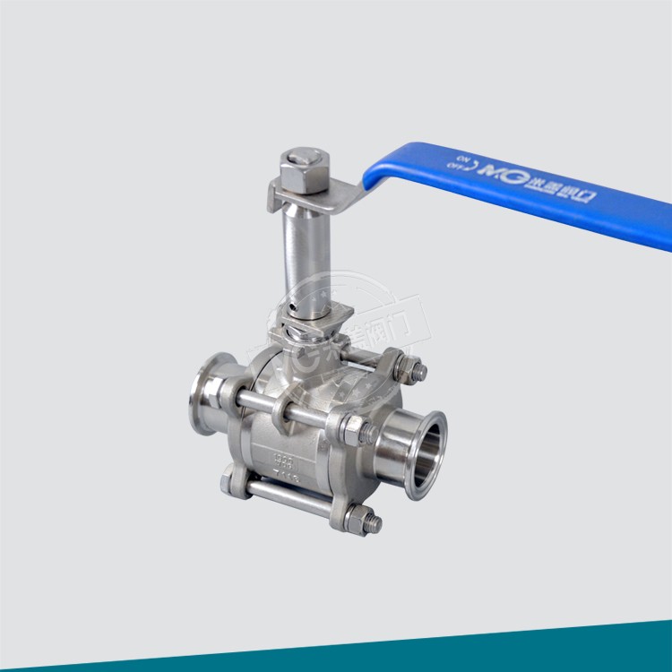 加長杆（gǎn）球閥（三片式卡箍）