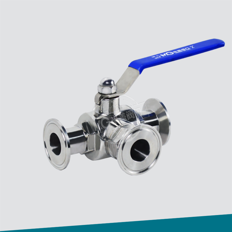 衛生（shēng）級三通球（qiú）閥WQ84F